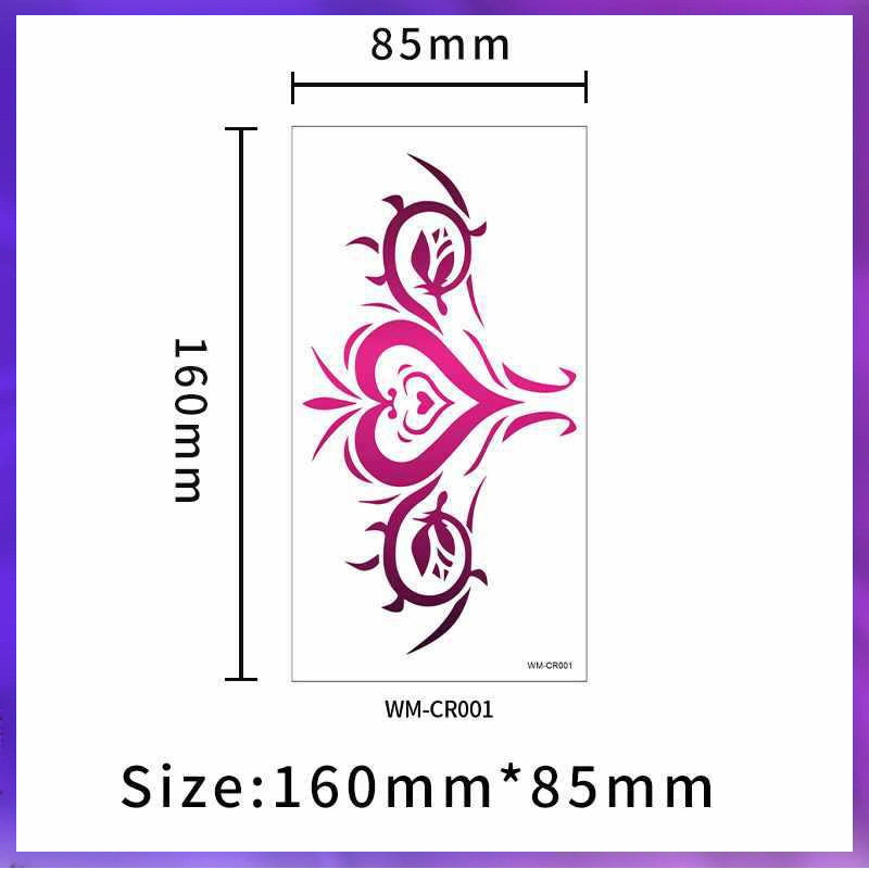 ✅ Succubus Waterproof Tattoo Stickers, Goddess Sexy Tattoo Stickers for Chest and Lower Abdomen, Alternative Adult Tattoo Stickers, Temporary Tattoos