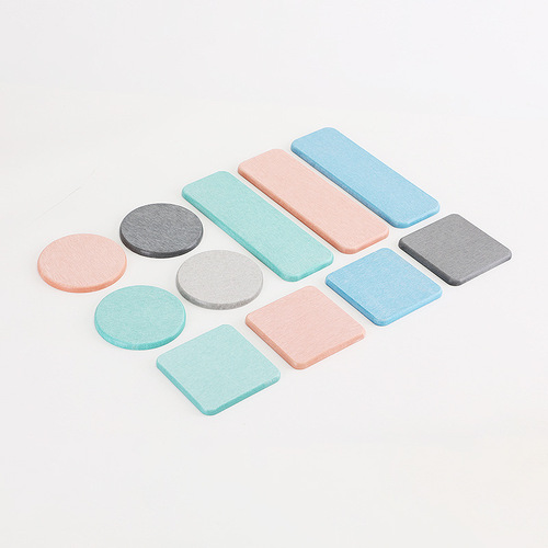 Colorful quick-drying wash mats, household dining table anti-scalding coasters, heat insulation pads, washable water-absorbent anti-slip bathroom coasters