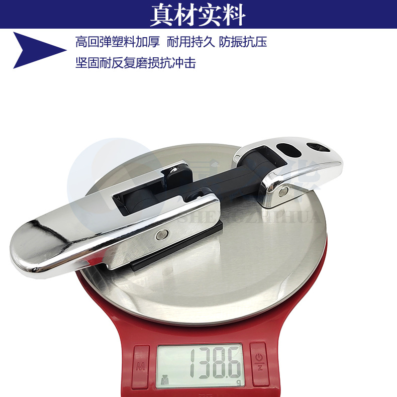 Amortiguación elástica hebilla bloqueo aislamiento caja resistente al desgaste hebilla capó del motor Bloqueo de goma equipo médico tire de la hebilla capó del motor