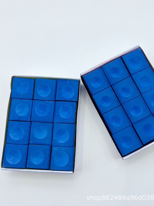 工場直販B級ブルービリヤードチョコレートパウダービリヤードクラブパウダーディアヘッドブランド/トライアングルブランドビリヤード用品アクセサリー|undefined