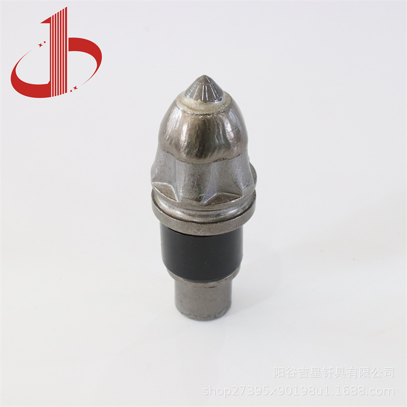 打桩旋挖齿 3060熔覆-25硬质合金灰岩青石旋挖钻机配件旋挖截齿