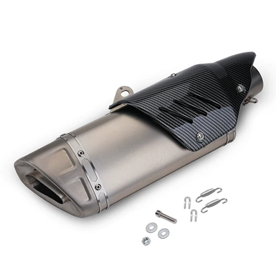 Scorpion Logo, Stainless Steel Tail — Motorcycle exhaust pipe
