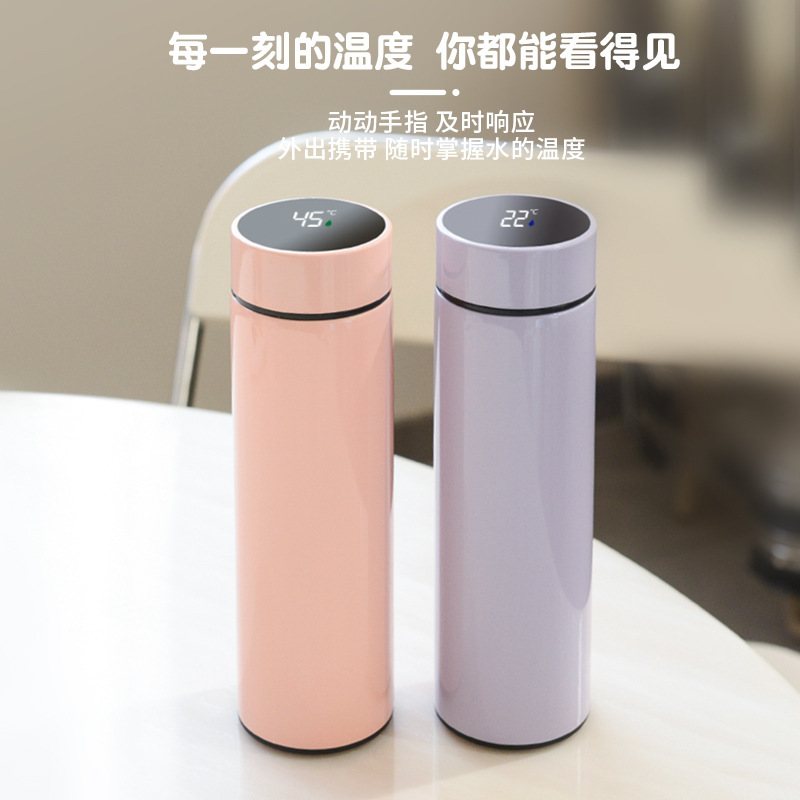 Strict selection of 304 stainless steel thermos cup student business straight cup car cup gift cup men's and women's large capacity