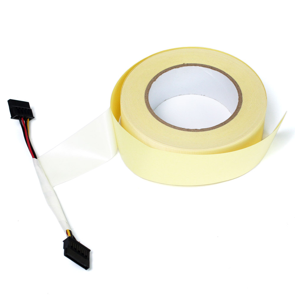 黒色アセテート布テープ配線用高粘度難燃絶縁ワイヤーハーネスアセテートテープ耐火高温電気テープ