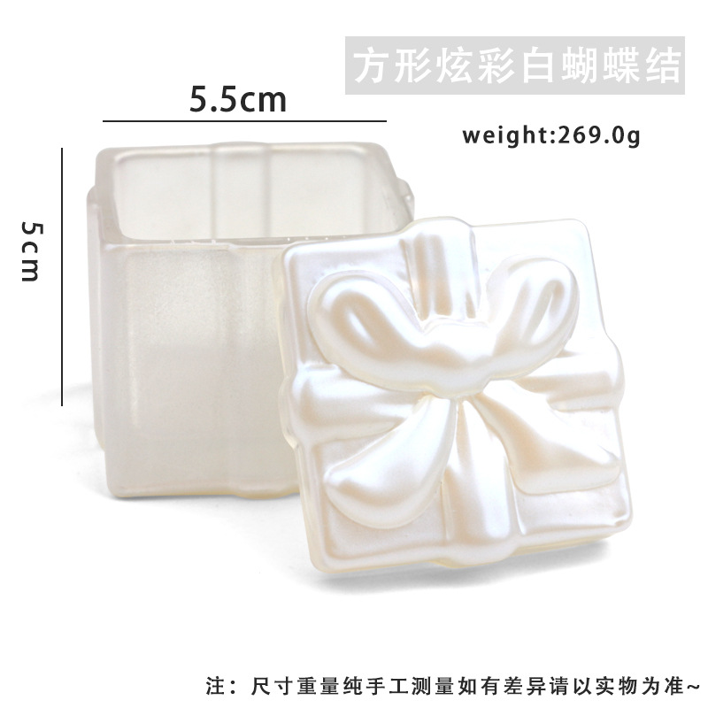 Nuevo tipo transfronterizo de alta calidad manicuría arco de cristal cuadrado taza de lavado de lápiz taza de cristal líquido taza de cristal