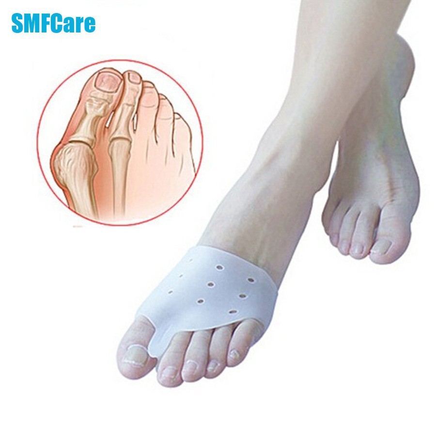 Vorfuß Sumifun Silikonkissen zur Korrektur von Hallux Valgus, Zehenspreizer 53g Z24601_voghion.com