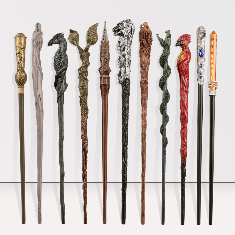 Toy Phoenix College Mascot Magic Stick Snake Wand Crown Magic Wand Script Kill Props 84-98 Bronzing Box