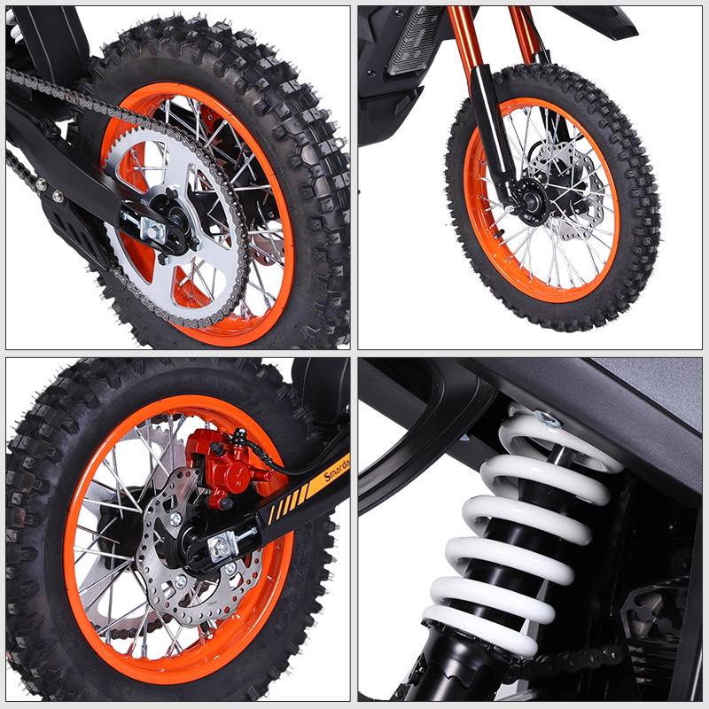 48V2000W Off-Road Electric Motorcycle Two-Wheeled Outdoor Riding Competition Electric Motorcycle Adult High-Speed Off-Road Venue Vehicle