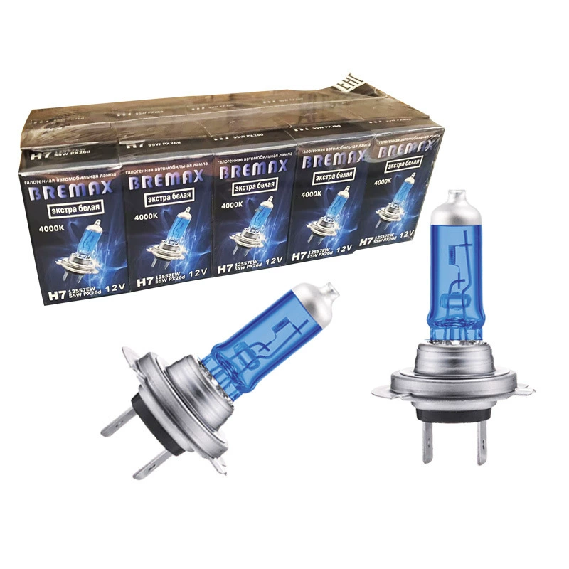 H7 Автомобильные противотуманные фары ближнего света дальнего света 12V 55W Автомобильные галогенные вольфрамовые лампы экспортного качества трансграничные взрывные модели