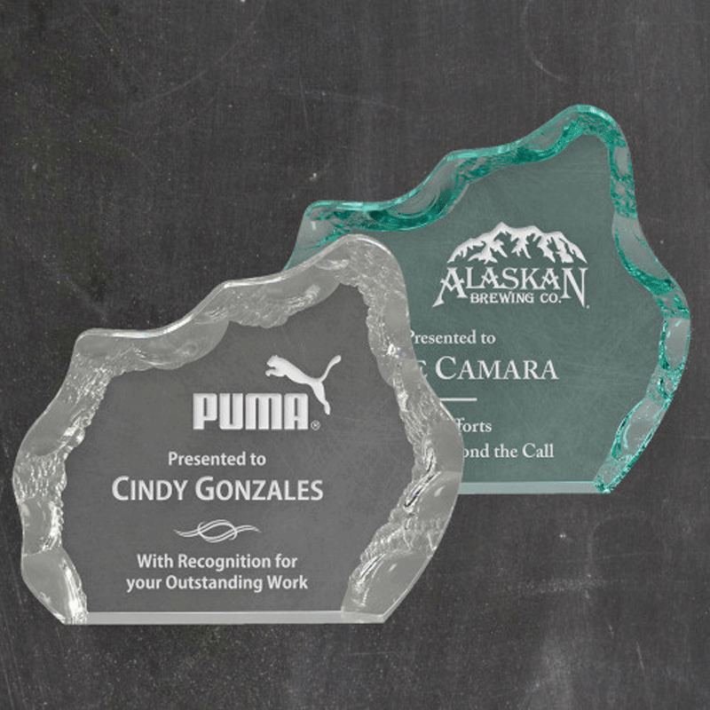 厂家批发亚克力奖牌透明有机玻璃亚克力切割加工雕刻荣誉奖杯桌牌