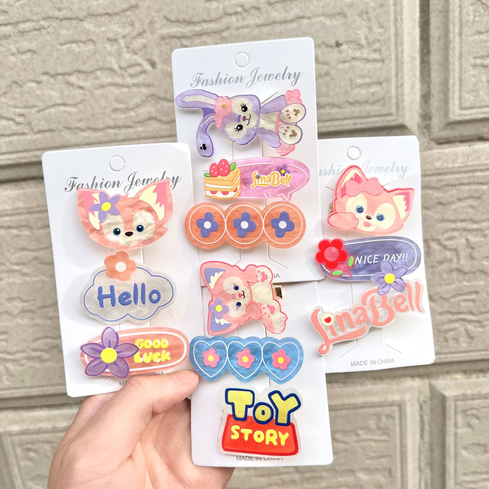 Lingna Beier horquilla Linda caricatura niños clip niña Super lindo flequillo clip de pico de pato clip tocado accesorios para el cabello al por mayor