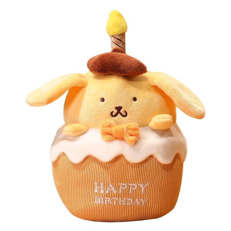 Pastel de cumpleaños de juguete de peluche muñeca divertido pastel divertido colgante regalo de cumpleaños para las niñas para la novia