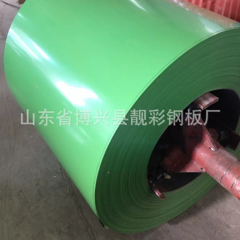 山东博兴彩钢板 批发销售纳米屋顶隔热镀锌板铁皮彩涂卷