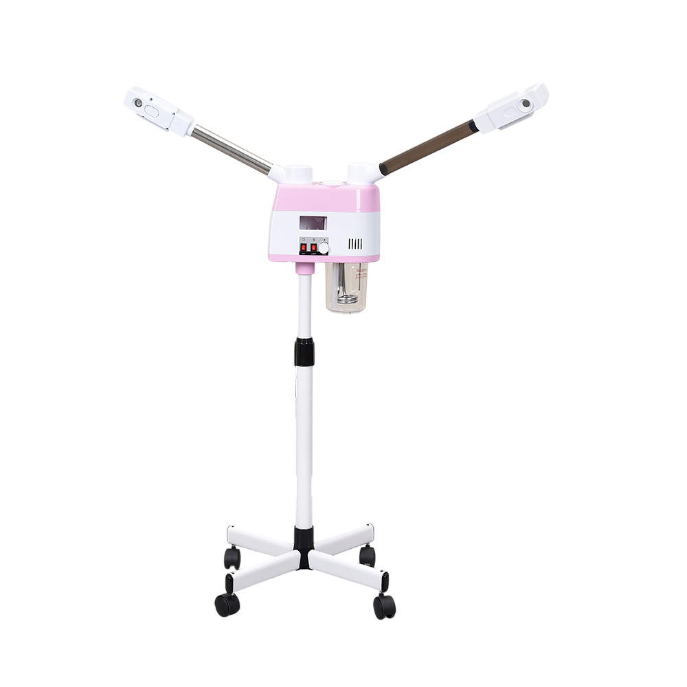 Transfronterizo de doble tubo de pulverización caliente y fría aparato de vapor doméstico para la cara aparato de reposición de agua aparato de pulverización caliente y fría aparato de pulverización ajustable para salón de belleza image 4