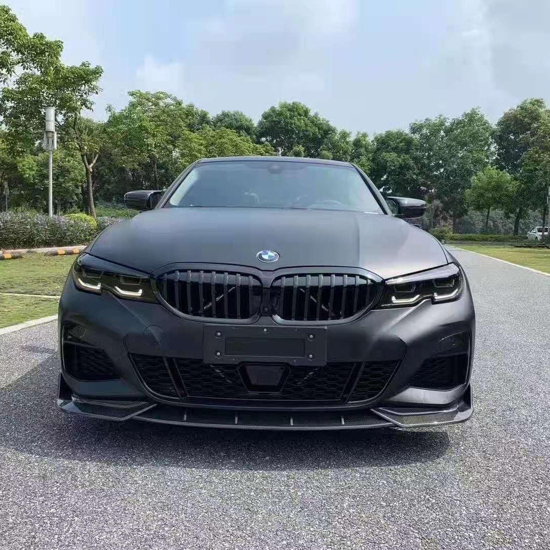 Suitable for Bmw 3 Series G20/G28 Front Lip Fd Model Modified Front Spoiler 19-23 Model Racing Style Fixed Wing Rear Lip