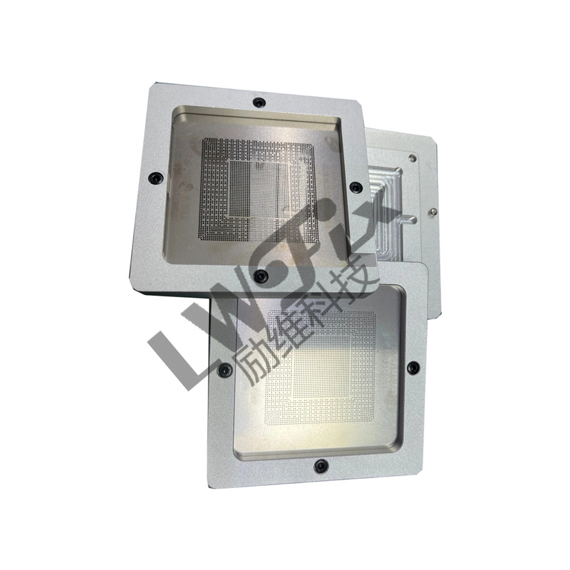 Graphics card 3080ti reballing fixture with aluminum alloy base for chip reballing, suitable for laptop and automotive electronic chips Graphics card 3080ti reballing fixture with aluminum alloy base for chip reballing, suitable for laptop and automotive electronic chips