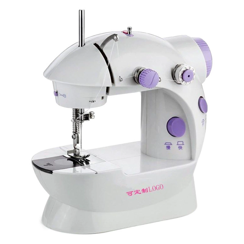 202 Микро Многофункциональная электрическая швейная машина Домашняя мини-портативная швейная машина Американская и европейская швейная машина
