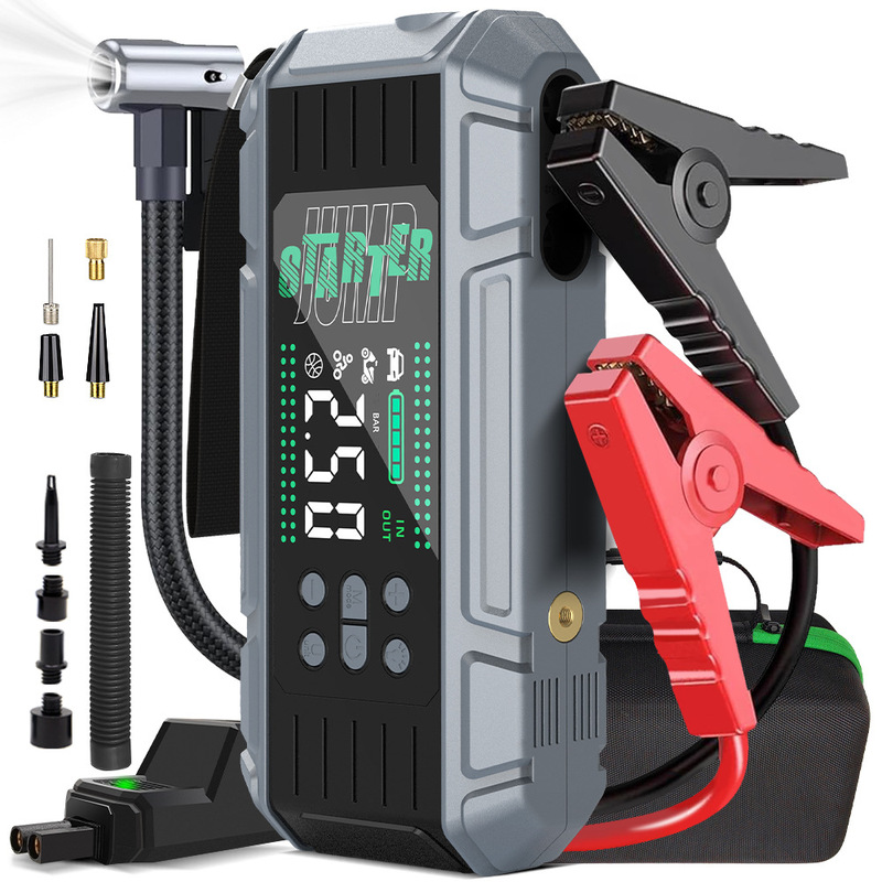 Car Emergency Starting Power Supply All-In-One 12V Battery Ignition and Electrical Blower Pd65W Lithium Battery