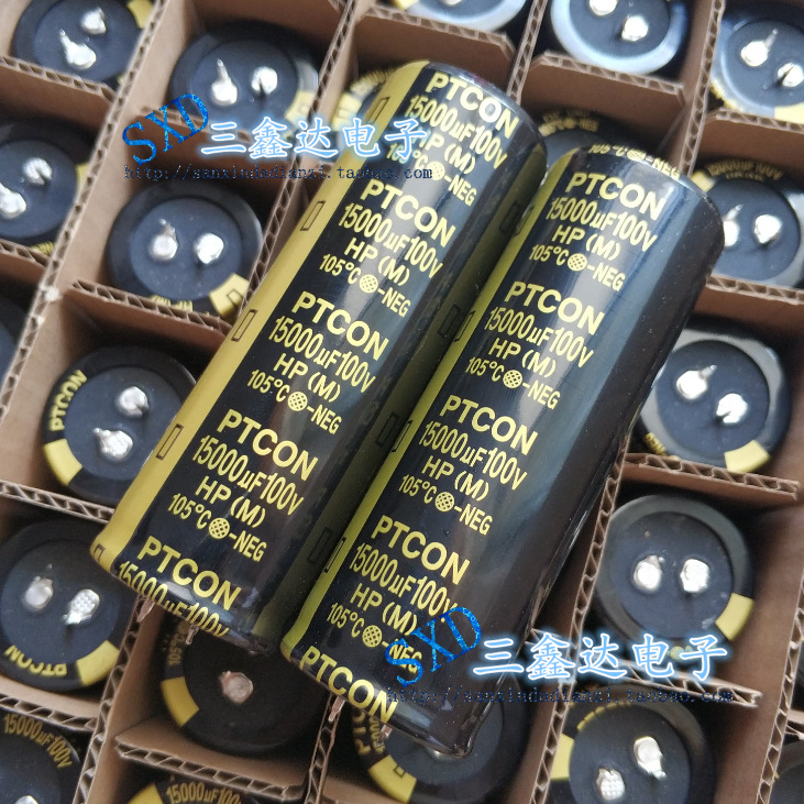 100V15000UF 15000UF100V全新原装PTCON音频功放电容35*100大容量