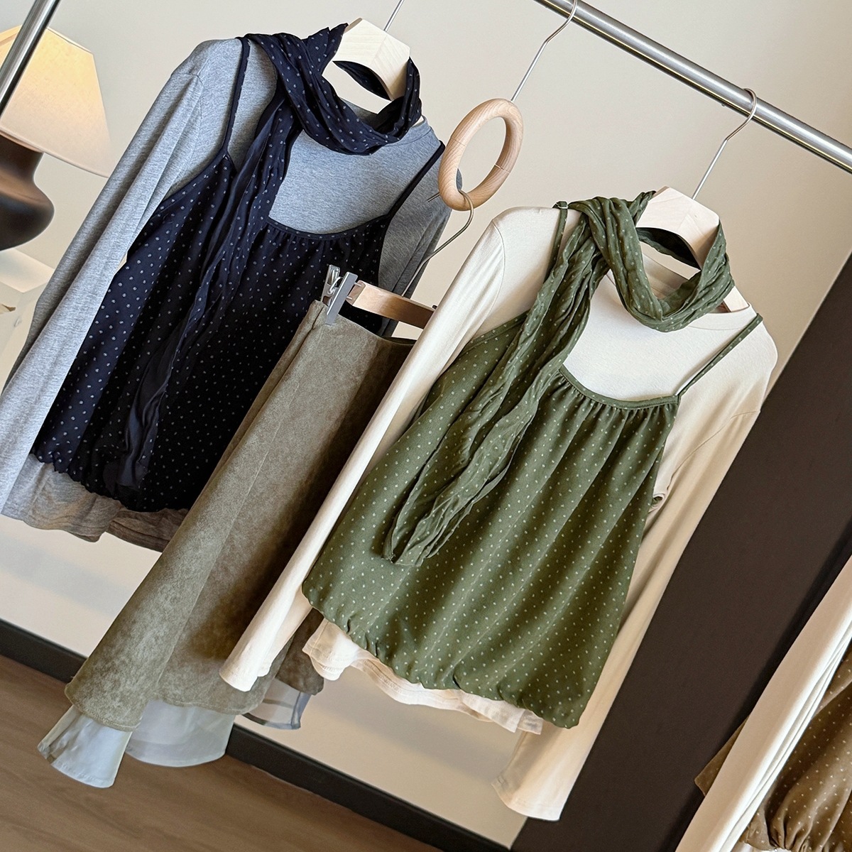 Korean-style Gentle Round-neck Long-sleeve T-shirt For Women, Autumn...