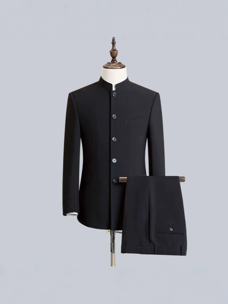 Set for students, jacket for elderly, slim fit, for middle age