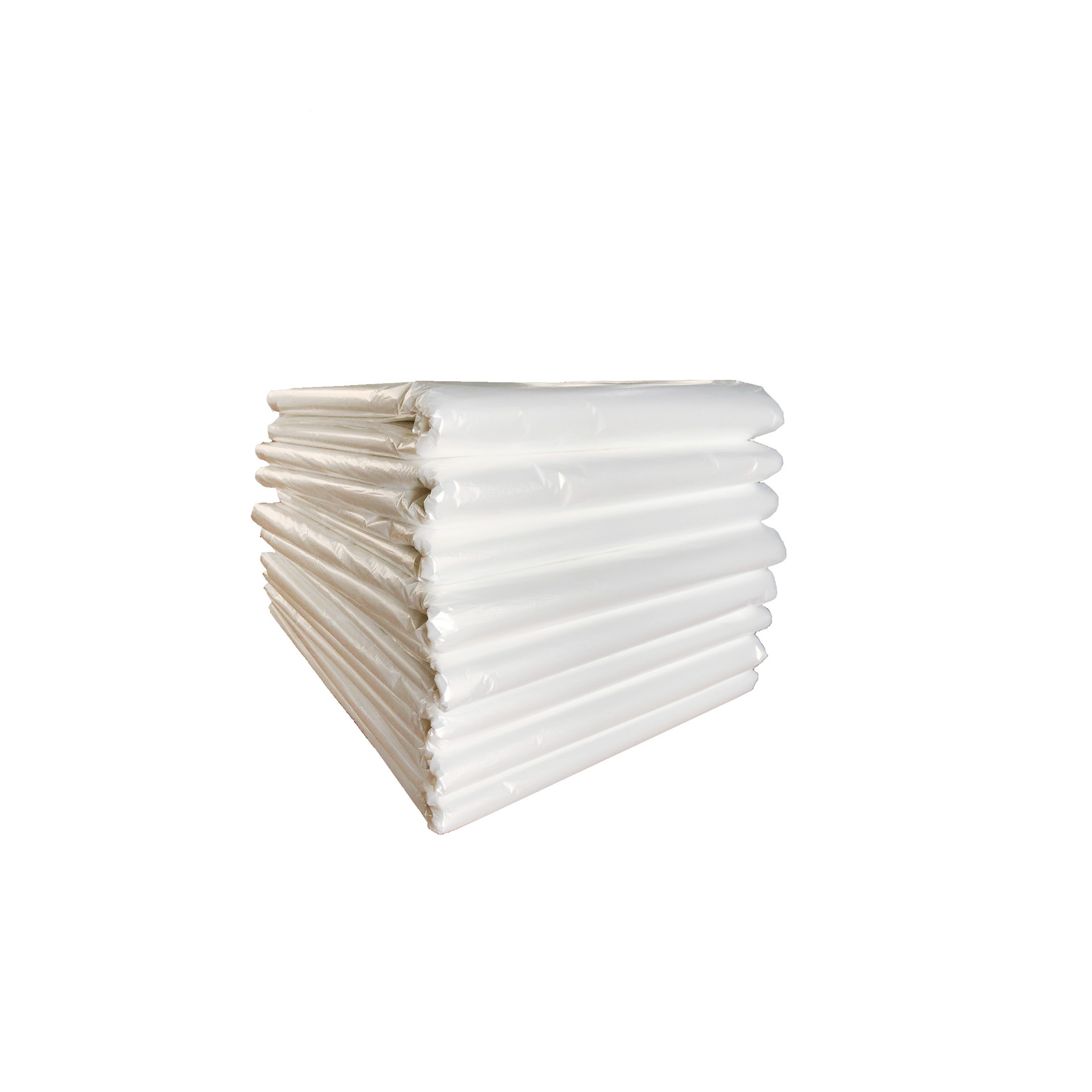 Gran espesor de baja presión PE bolsillo plano cartón transparente película forrada bolsa de plástico desechable bolsa de plástico a prueba de polvo