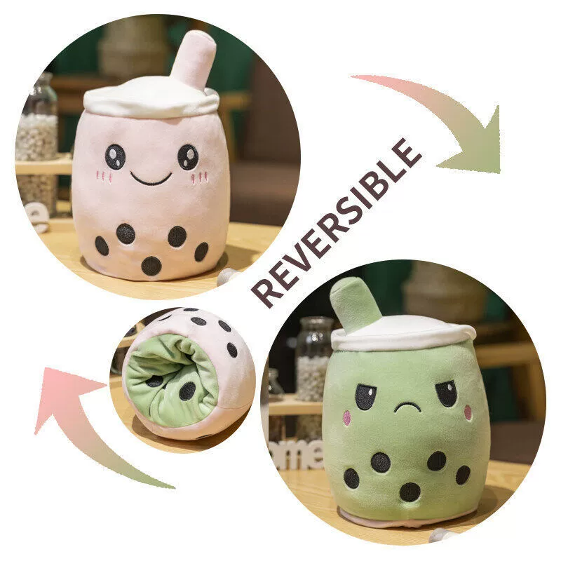 (Cross-border trading), double-sided pillow, plush multicoloured doll, tea cup