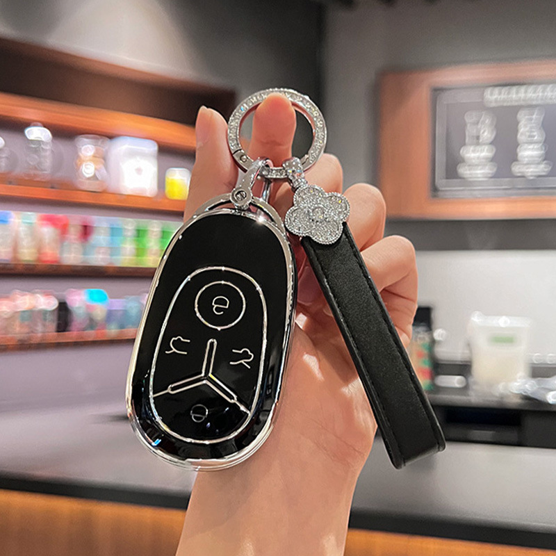 스타 위시 [실버 엣지 블랙] 싱글 쉘 + 다이아몬드 네잎 클로버 로프