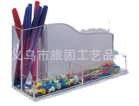 厂家批发亚克力（有机玻璃）笔筒展示架  资料展示架 文件展示架