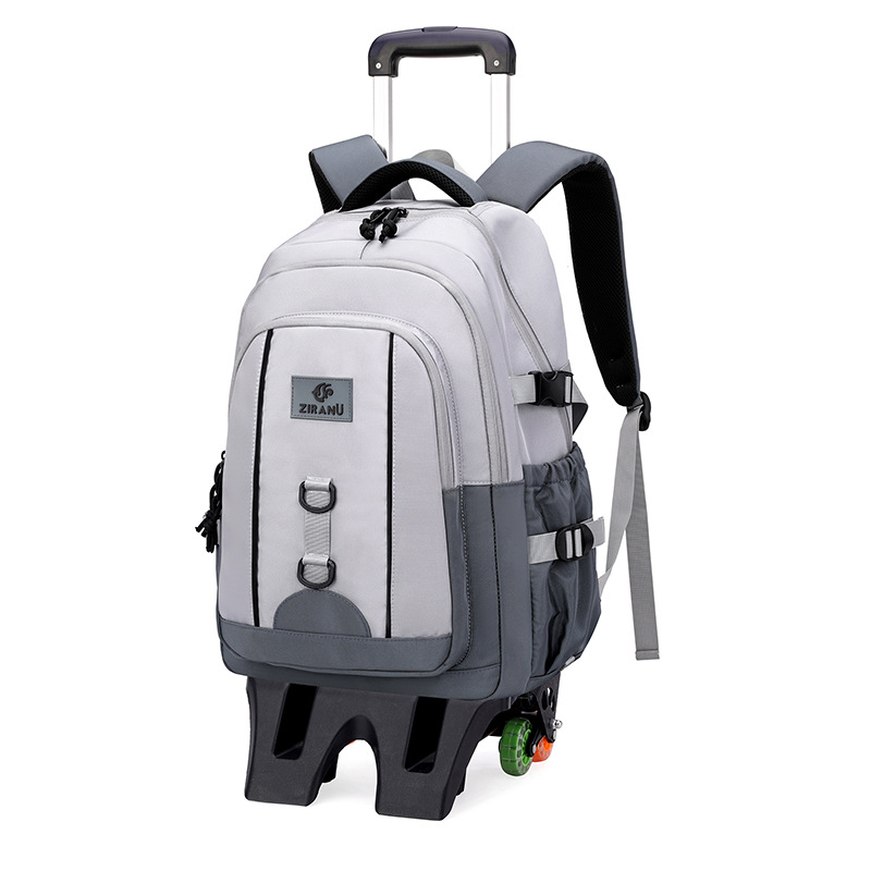 Nueva mochila de tirón para estudiantes de primaria 3 - 6 grados mochila de estudiantes de secundaria mochila de escaleras