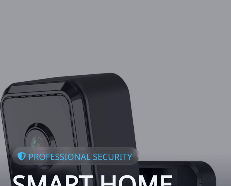 Manyetik Adezif Delme Gerektirmez Kablosuz WiFi Gözetleme Kamerası Telefon Uzaktan Alarm Bildirimi İnternet Kart Kamerası Toptan