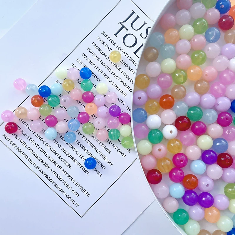 Acrylic round beads, curtain, phone case, accessory, accessories, DIY