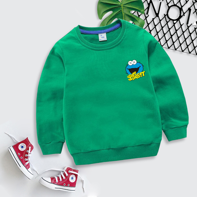 深绿色芝麻街胸花兰黄