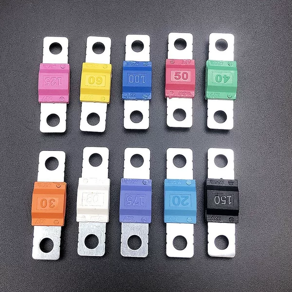 ANS MINI MIDI small size Flat Bolt Type Automotive Fuse Sheet 125A150A175A200A