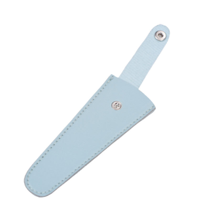 Fábrica al por mayor de tijeras de corte de pelo cubierta de tijeras de peluquería bolsa de almacenamiento tijeras de dientes planas tijeras de punta de cuero frange