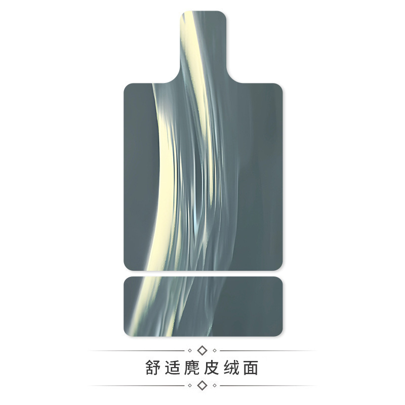 跨境麂皮绒lulu撞色普拉提核心床垫橡胶瑜伽垫吸汗器械印花专用垫|undefined