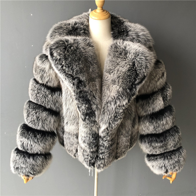 Turndown Neckline Regular Fit Fit Type Women's Elegant Streetwear Solid Color Coat Faux Fur Coat Jacket