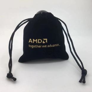 Black Imitation Leather Flannel Flat Drawstring Bag Beauty Instrument Scraping Board Face Slimming Device Packaging Bag Cosmetics Powder Storage