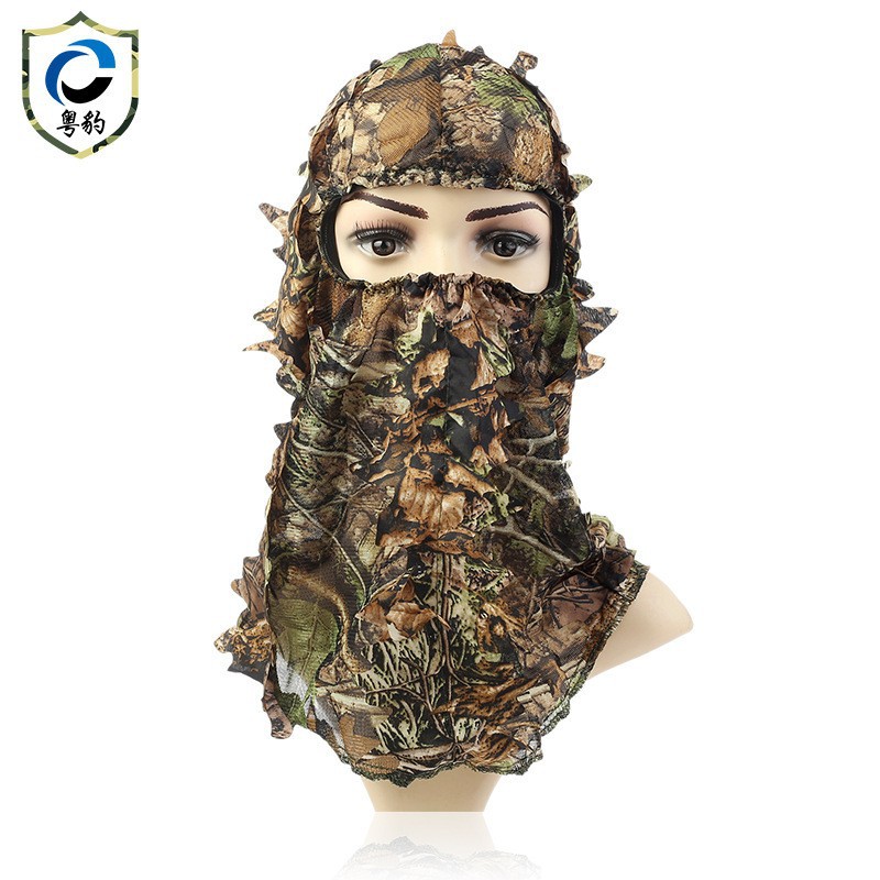 Protector de cuello para ciclismo al aire libre, máscara transpirable a prueba de viento y arena, capucha de camuflaje para fotografía de campo, capucha de protección solar para pesca image 7