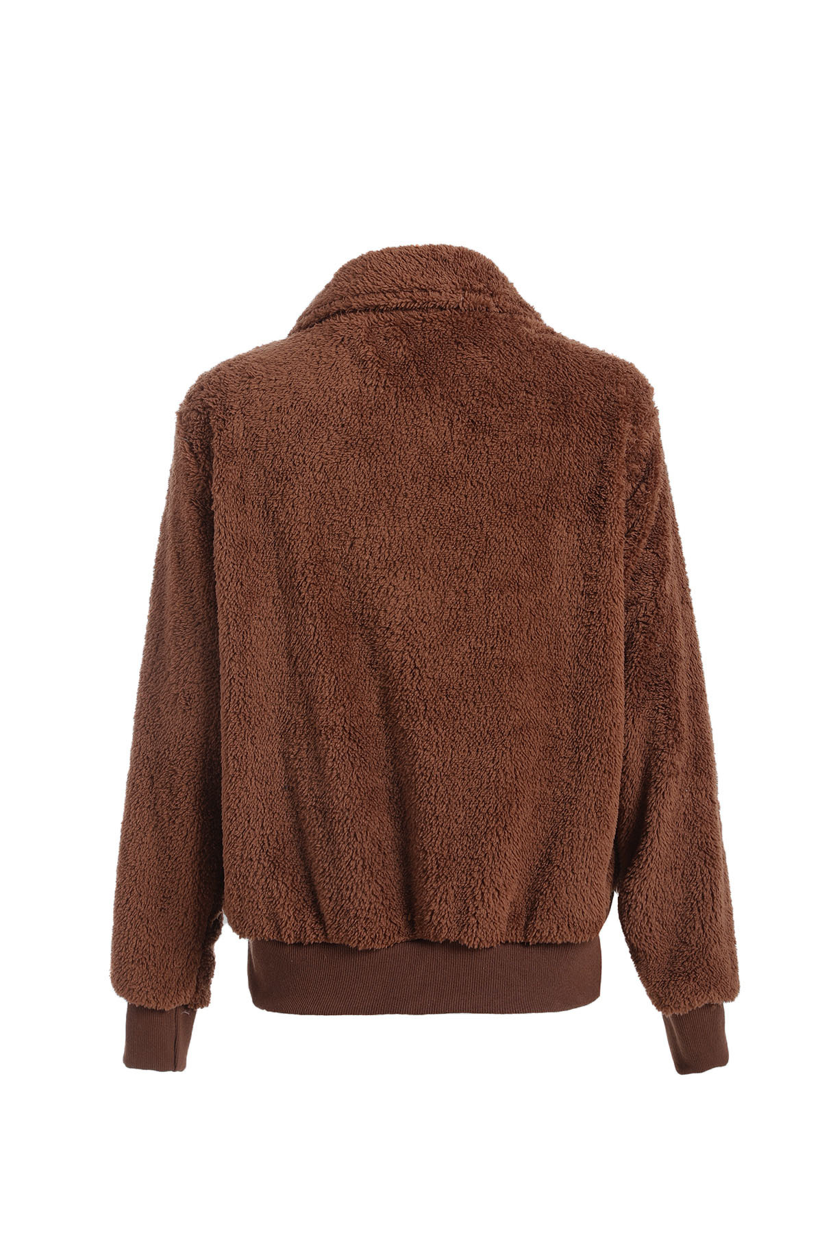 Women's Clothing Warm Velvet Teddy, Women's Woolen Coat Tops_voghion.com