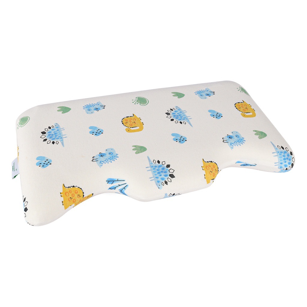 Almohada Infantil de Espuma Viscoelástica Transpirable y Absorbente de Sudor para Guardería