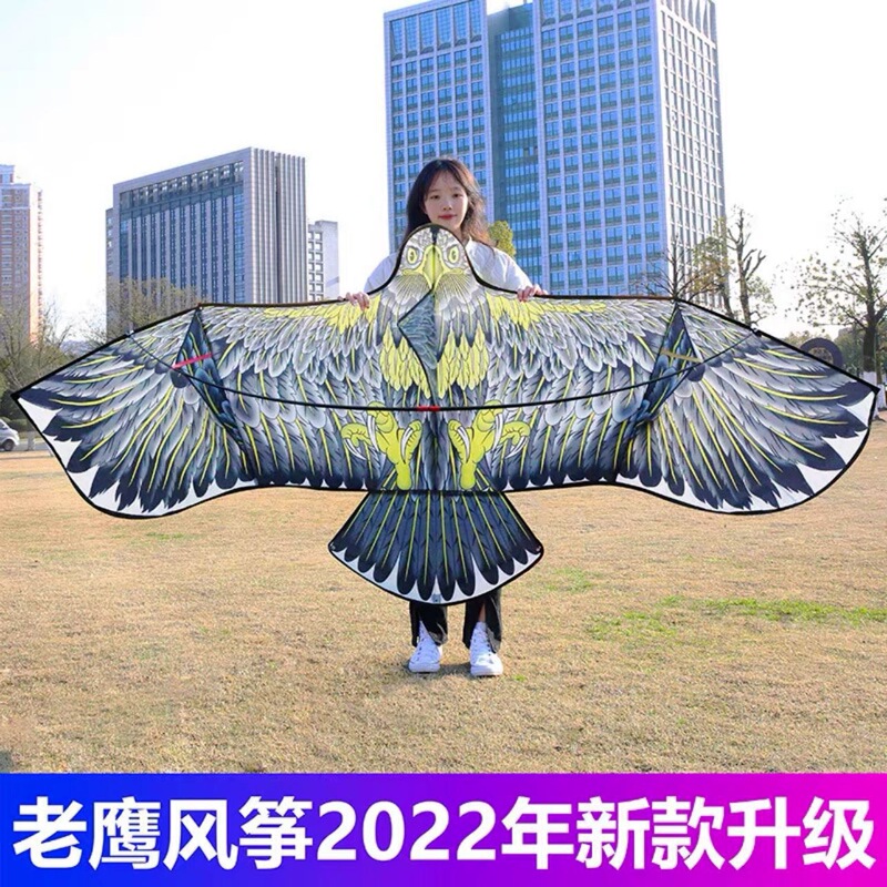 新しい格子縞の布はタカの凧の包頭のタカの凧をシミュレーションして鳥を怖がらせます。|undefined