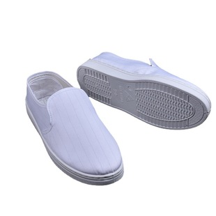 Factory wholesale anti-static shoes PVC 1.0 wide stripe middle towel work shoes electronic workshop shoes work clean