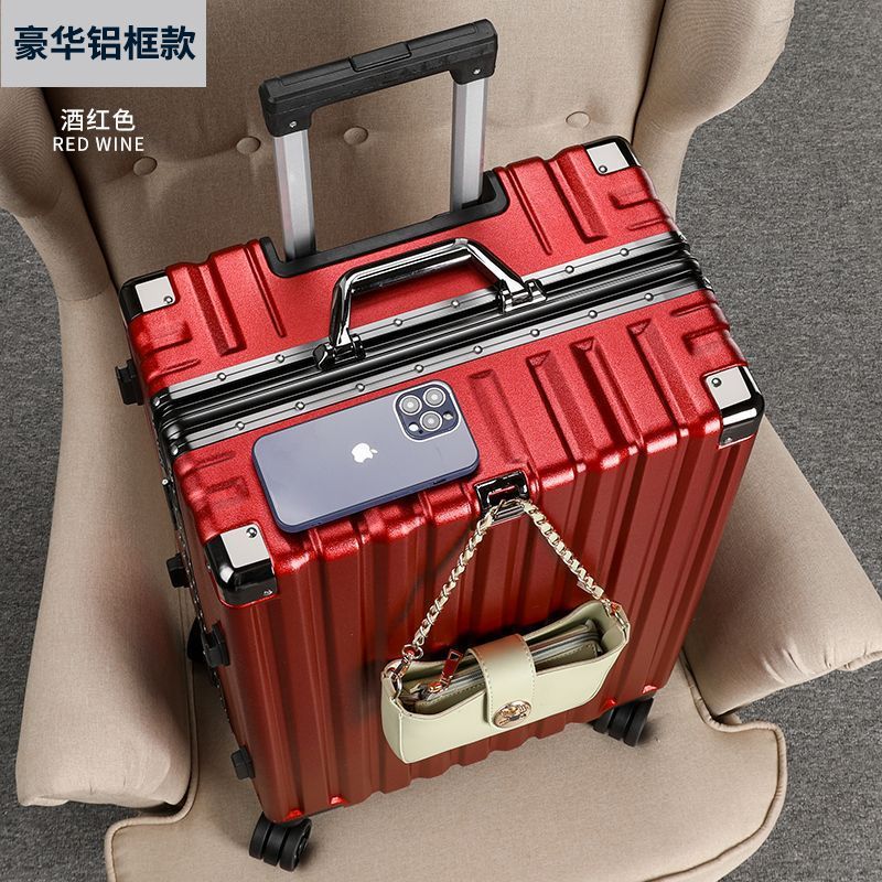 Burgundy (steel nail reinforced aluminum frame + thickened box)