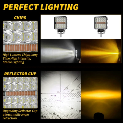 belt DRL daytime running light off-road – İşçi projektorları