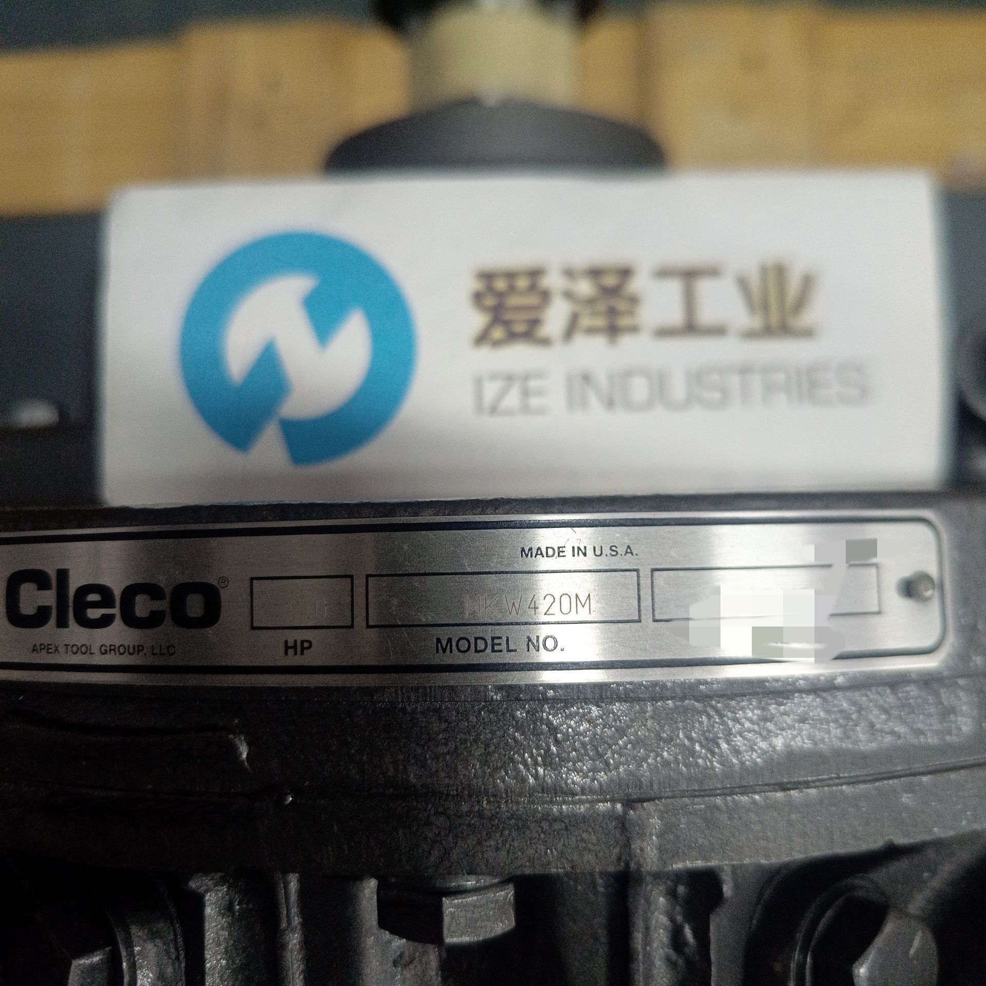 CLECO气动马达MKW420M原装