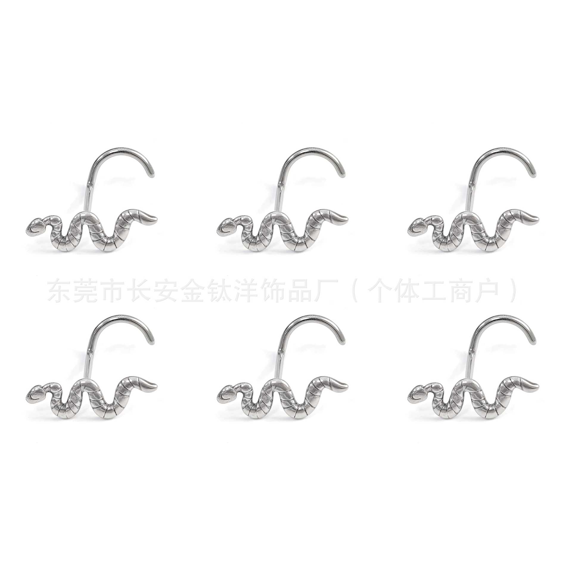 Labret piercing jewelry detail image