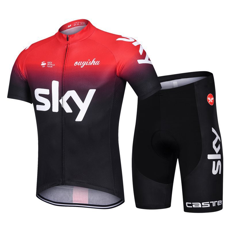 20sky traje corto negro rojo