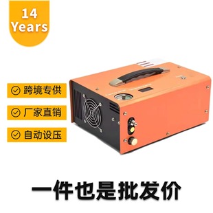 12V Vehicle-Mounted Horizontal Air Pump 4500Ps2025 New Automatic Shutdown Air Compressor