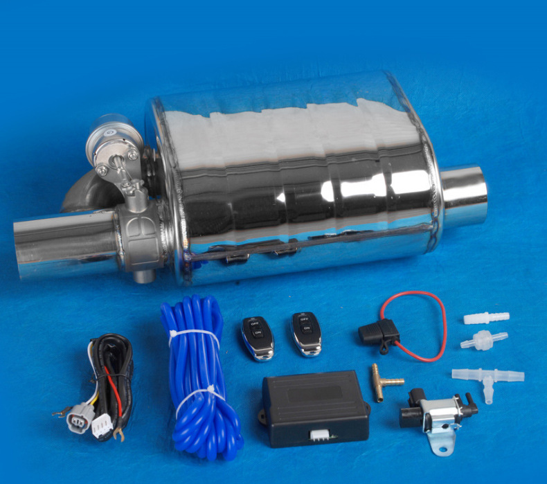 Sports Car Racing Modified Sound System Stainless Steel Exhaust Pipe Silencer Electric Electronic Remote Control Valve Manufacturer In-Stock Wholesale